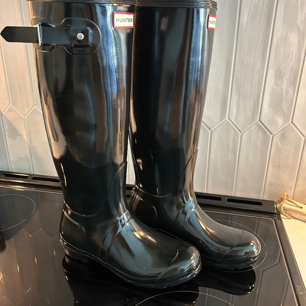 Hunter tall boots